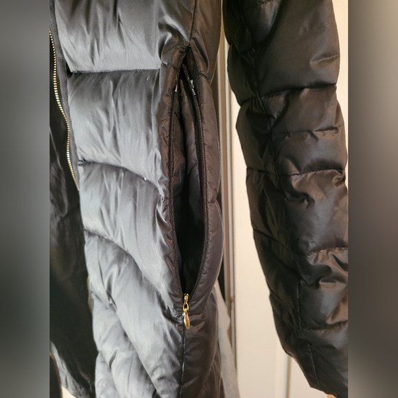 MONCLER Womens Long Winter Coat/jacket- Size 3 - Picture 10 of 15